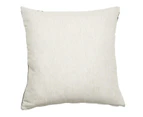 Trinity Square 50x50cm Embroidered Cushion Cover - Natural