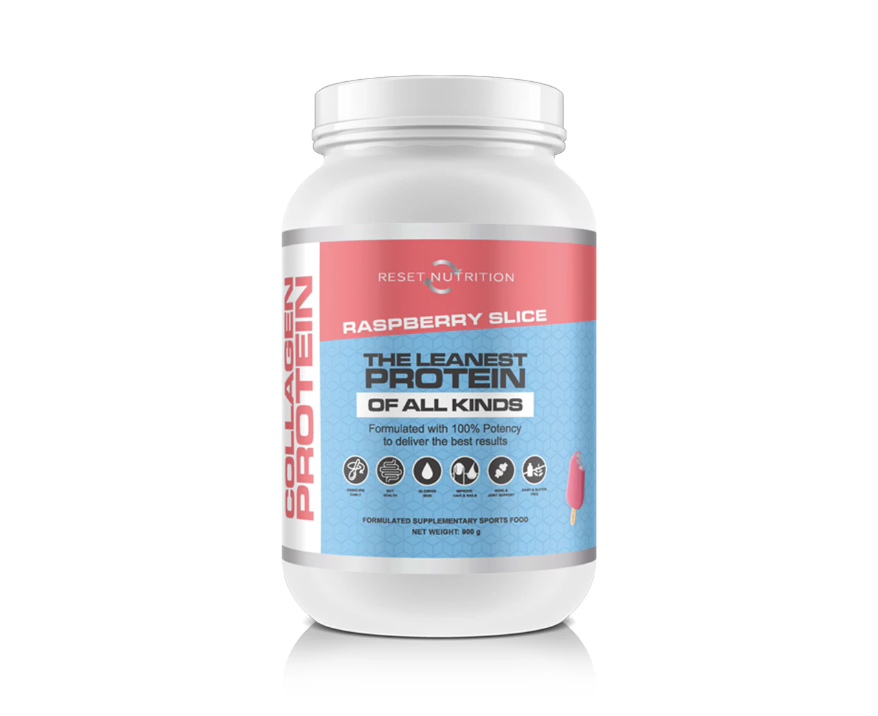 Reset Collagen Protein - Raspberry Splice