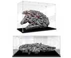 Acrylic Display Case for LEGO 75192 Star Wars Millennium Falcon Figure Storage Box Dust Proof Glue Free