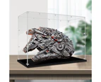 Acrylic Display Case for LEGO 75192 Star Wars Millennium Falcon Figure Storage Box Dust Proof Glue Free