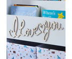 ALL 4 KIDS Madison White Bookcase Book Shelf Storage Unit
