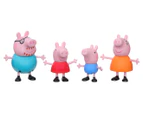 Peppa Pig 4-Piece Peppa's Family Toy Set