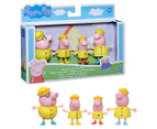 Peppa Pig 4-Piece Peppa's Family Rainy Day Toy Set