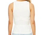 Riders by Lee Women's Ribbed All Day Tank Top - Bone