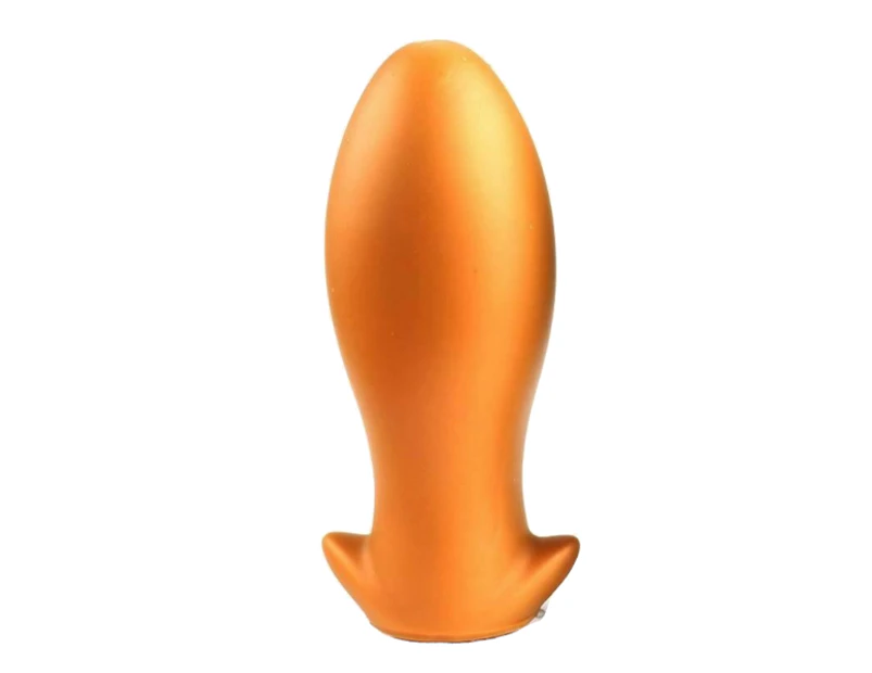 Silicone Big Butt Plug Gold Or Black Anal Sex Toys Gold Catch