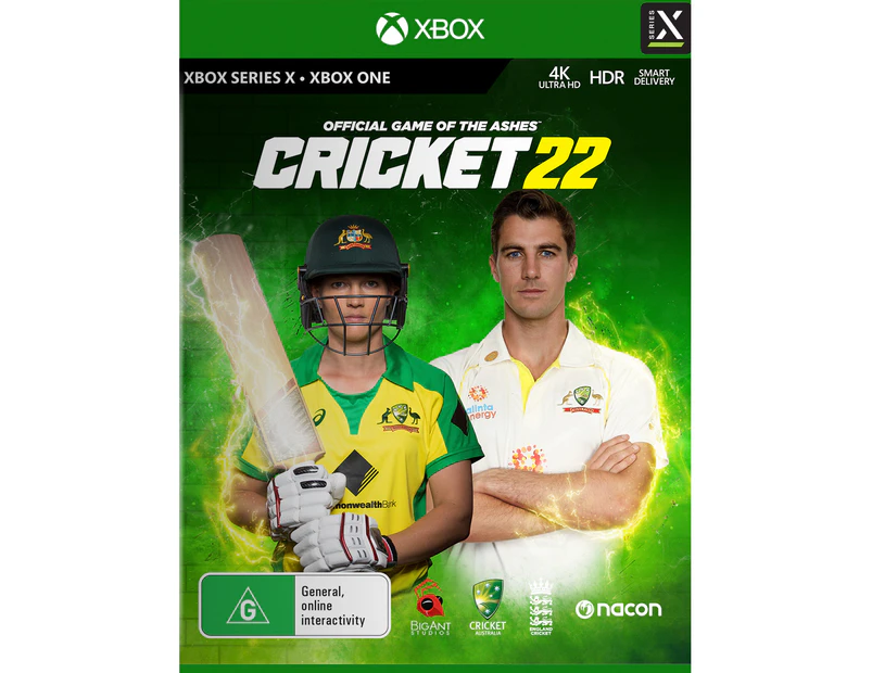 Cricket 22 Official Game of the Ashes Xbox Series X/ Xbox One