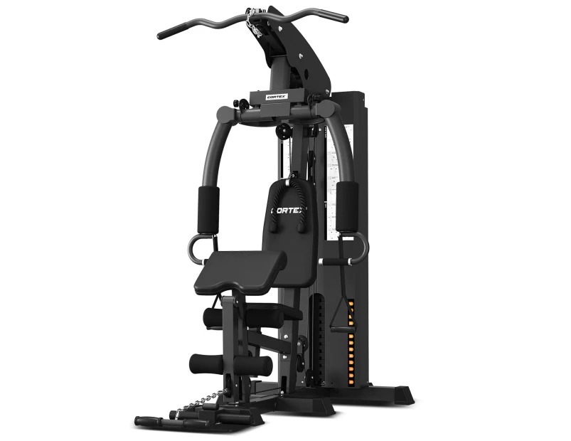 CORTEX SS-3 Single Station Home Gym with Integrated Front/Rear Fly Gym Station Multi-Function Weights 200kg Max Body Weight