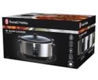 Russell Hobbs 6L Slow Cooker - Silver/Black RHSC600 3