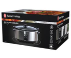 Russell Hobbs 6L Slow Cooker - Silver/Black RHSC600