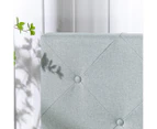 Zinus Diamond Stitched Fabric Bed Frame - Light Grey
