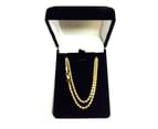 14K Yellow Gold Filled Solid Rope Chain Necklace, 2.1mm Wide - Yellow 3