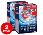 2 x 150g Sard Antibacterial Washing Machine Cleaner