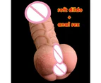 Realistic Big Dildo For Women With Anal Sex Male Masturbator Penis Sleeve - Skin