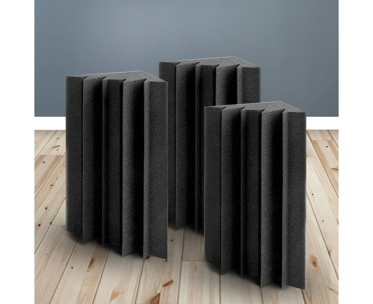 Alpha Acoustic Foam 40pcs Corner Bass Trap Sound Absorption Proofing Treatment