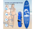 Costway 305x76x16CM Inflatable Stand Up Paddle Board SUP Surfboard Kayak Paddle Board w/Carrry Bag & Hand Pump