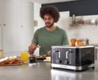 Russell Hobbs 4-Slice Structure Toaster - Black RHT334BLK 8