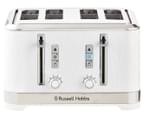 Russell Hobbs 4-Slice Structure Toaster - White RHT334WHI 3