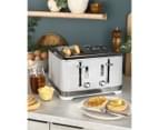 Russell Hobbs 4-Slice Structure Toaster - White RHT334WHI 7