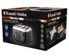 Russell Hobbs 4-Slice Addison Toaster - Matte Black RHT514BLK 6