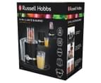 Russell Hobbs 800W 3-in-1 Juice & Blend - Black RHJ3000 7
