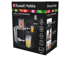 Russell Hobbs 800W 3-in-1 Juice & Blend - Black RHJ3000