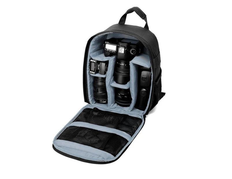 Camera Bag Waterproof Dslr Backpack Grey
