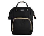 Kate Hill Baby Maternity 48cm Nappy Bag Backpack - Black