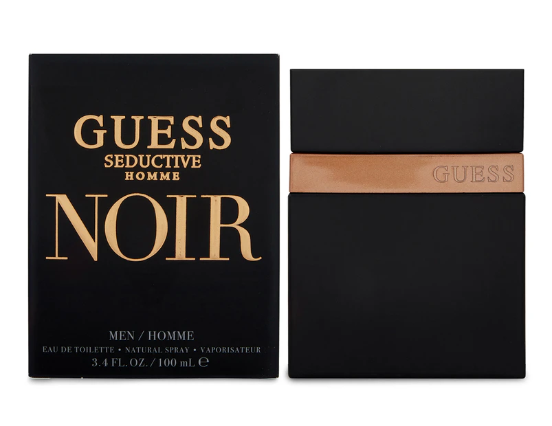 GUESS Seductive Noir For Men EDT Perfume Spray 100mL