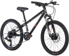 ByK E-450 Boys Disc Brake 22"Mountain Bike Matte Black - Black