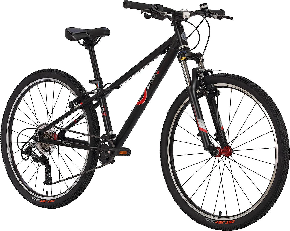 ByK E-620 Boys 9-Speed 26" Mountain Bike Matte Black