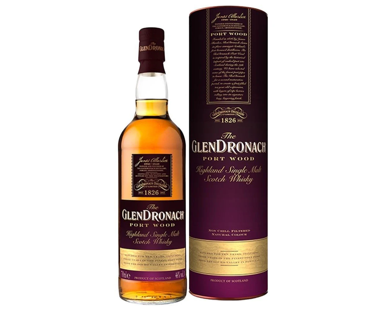 GlenDronach Port Wood 46% 700ml