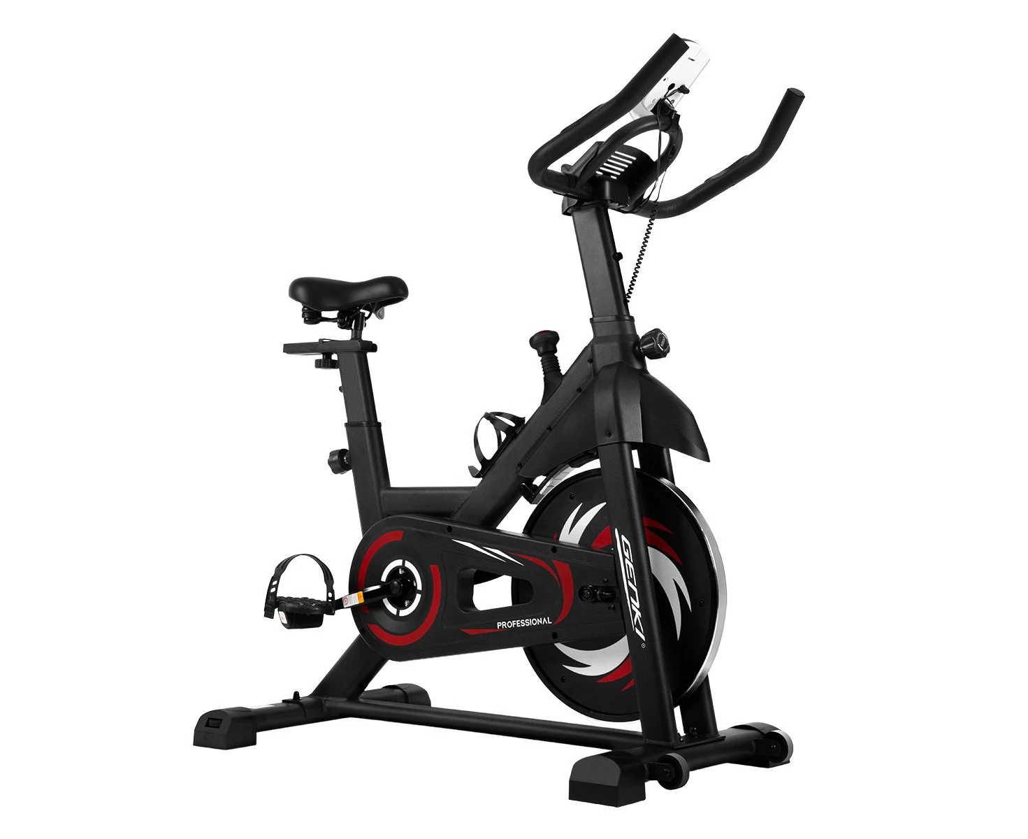 Genki Magnetic Exercise Bike Indoor Cycling Stationary Spin Bicycle Home Gym Cardio Training