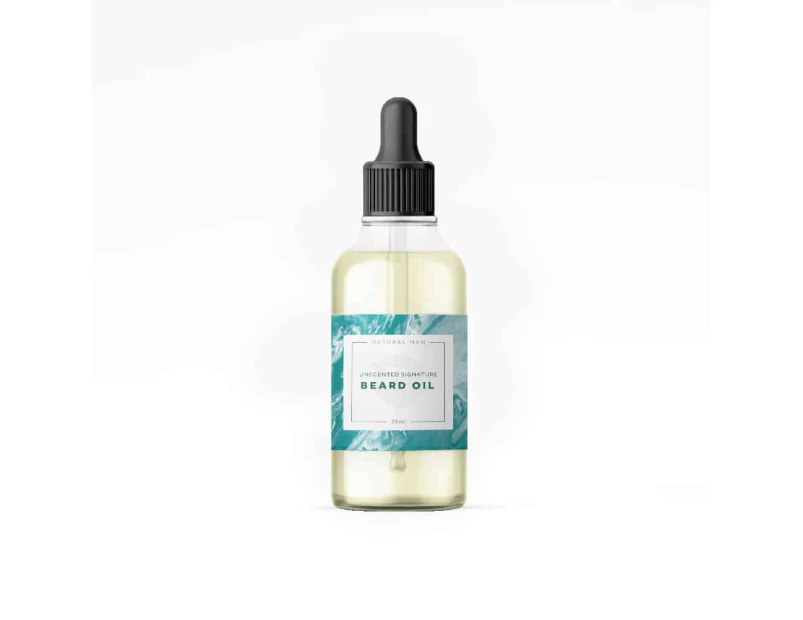 Natural Man - Unscented | Signature Beard Oil | 50ml