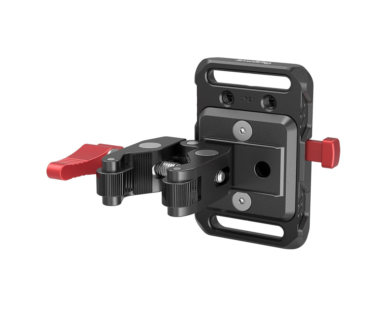 SmallRig Mini V Mount Battery Plate with Crab-Shaped Clamp