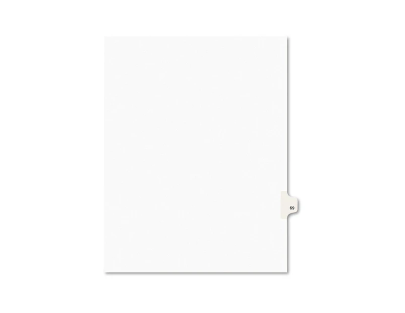 Avery-Style Legal Side Tab Divider, Title