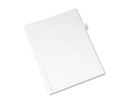 Avery-Style Legal Side Tab Divider, Title