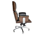 Replica Eames High Back Executive Desk / Office Chair | Black (V2)