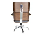 Replica Eames High Back Executive Desk / Office Chair | Black (V2)