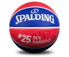 Spalding NBA Player Series Ben Simmons Size 7 Basketball - Red/Blue