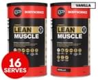 2 x BSc Nitrovol Lean Muscle Protein Powder Vanilla 500g / 16 Serves 1