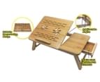 Deluxe Portable Foldable Bamboo Laptop PC Table 3