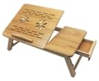 Deluxe Portable Foldable Bamboo Laptop PC Table 2