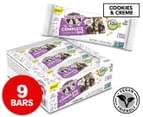 9 x Lenny & Larry's The Complete Cookie-fied Bar Cookies & Creme 45g 1