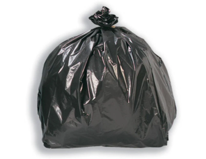 Black Plastic Bin Bags - 770mm - 77 Litre