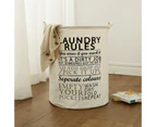 4050Cm Round Laundry Basket Bucket Organizer Ver 3