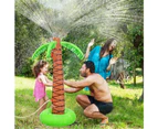 155cm Inflatable Palm Tree Spray Water Toy Kids Water Play Sprinkler