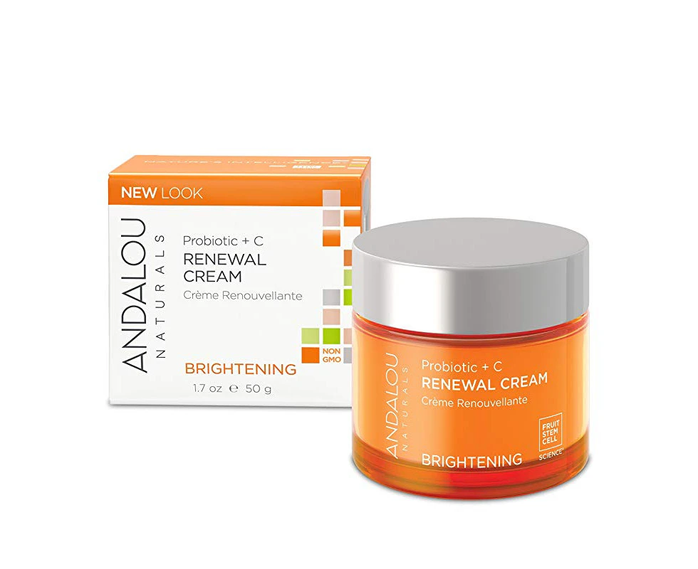 (Probiotic + C Renewal) - Andalou Naturals Probiotic + C Renewal Cream, 50ml