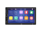 7" Double 2DIN Car MP5 Player Bluetooth Touch Screen Stereo Radio USB AUX Camera