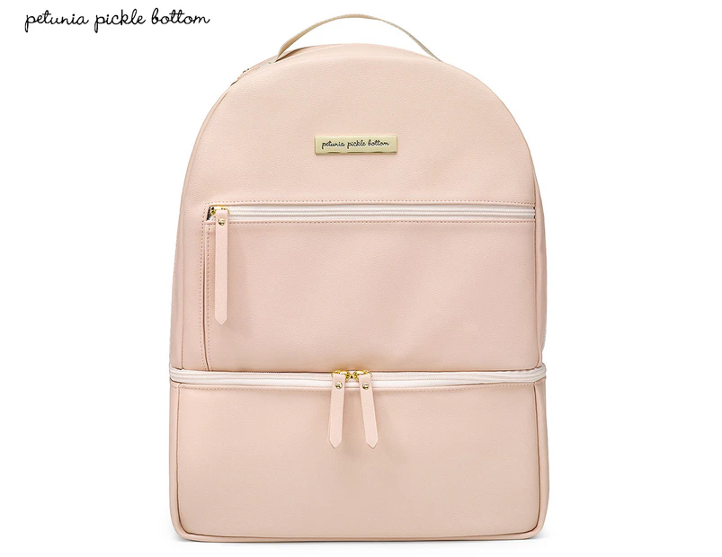 Petunia Pickle Bottom Axis Nappy Backpack - Blush Leatherette