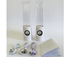 JINX Liquid Sound Speakers - Bluetooth Edition in Clean White